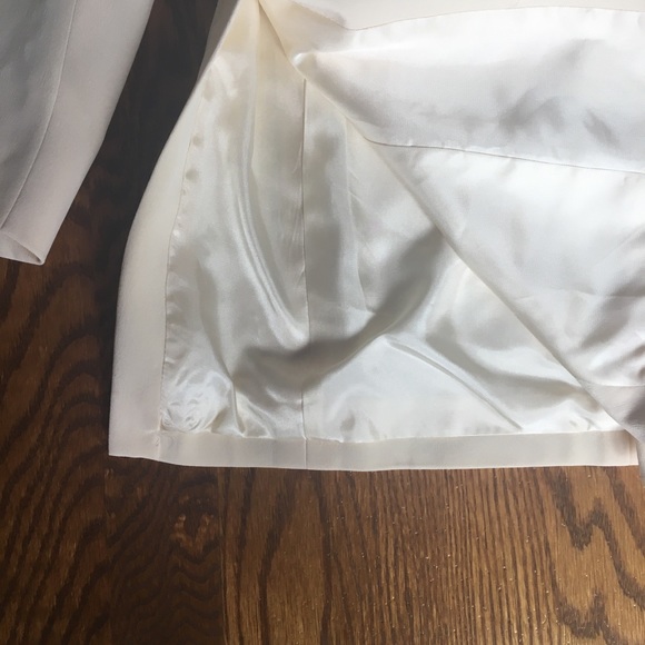 Vintage Cream Blazer Jacket Size Small - Picture 4 of 5